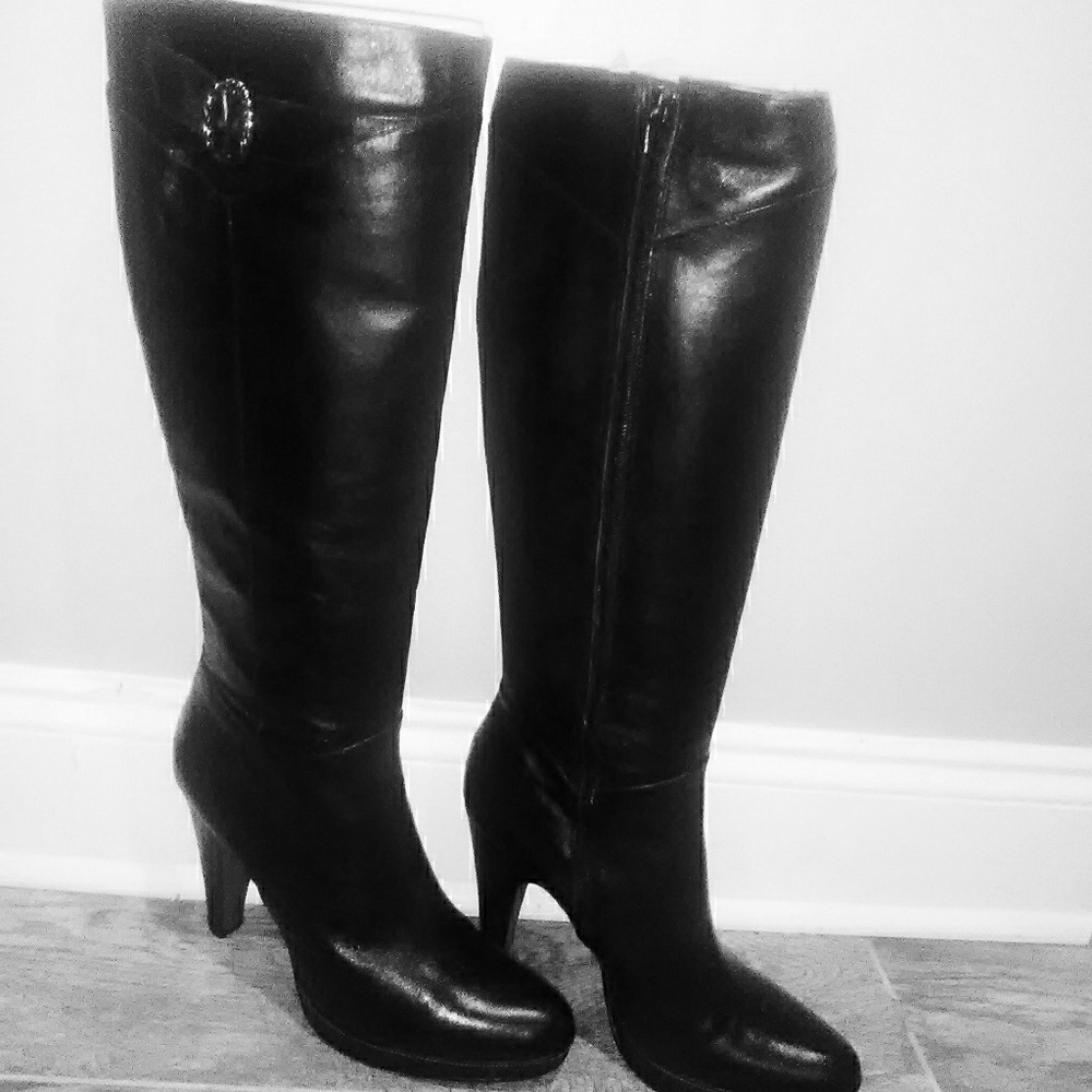 Charles David Black Boots, SZ 9